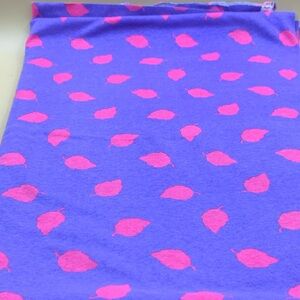 Cotton Knit Fabric Pink And Purple 58” Wide 2.5 Yards Long